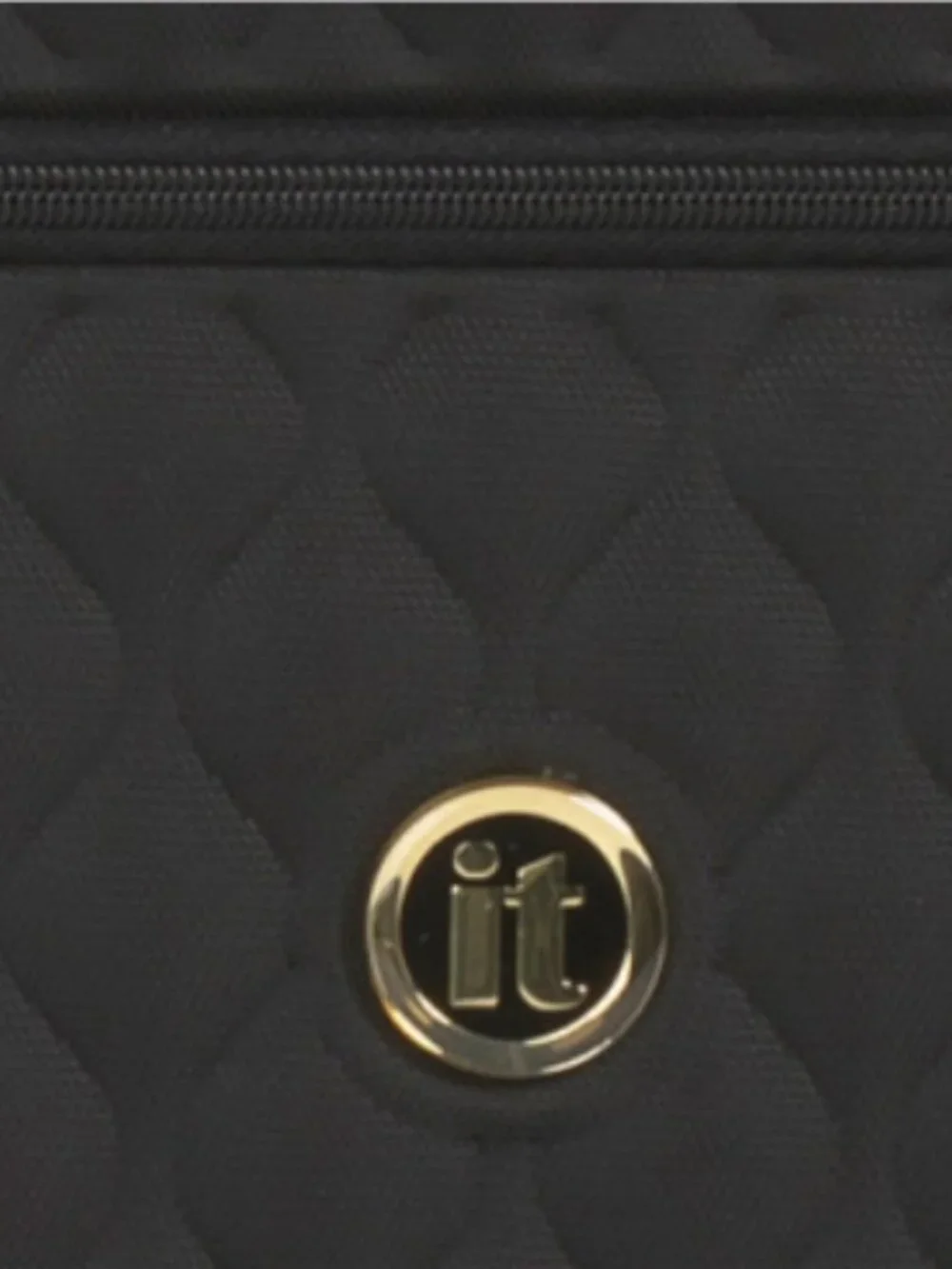 IT LUGGAGE 22in Glimmering Softside Carry-on Spinne